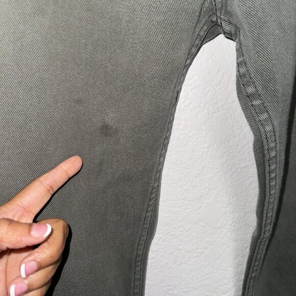 Vintage Levis 501 Jeans 38x30 Green Levi’s USA 90's Iconic Button Fly Casual - Picture 5 of 13